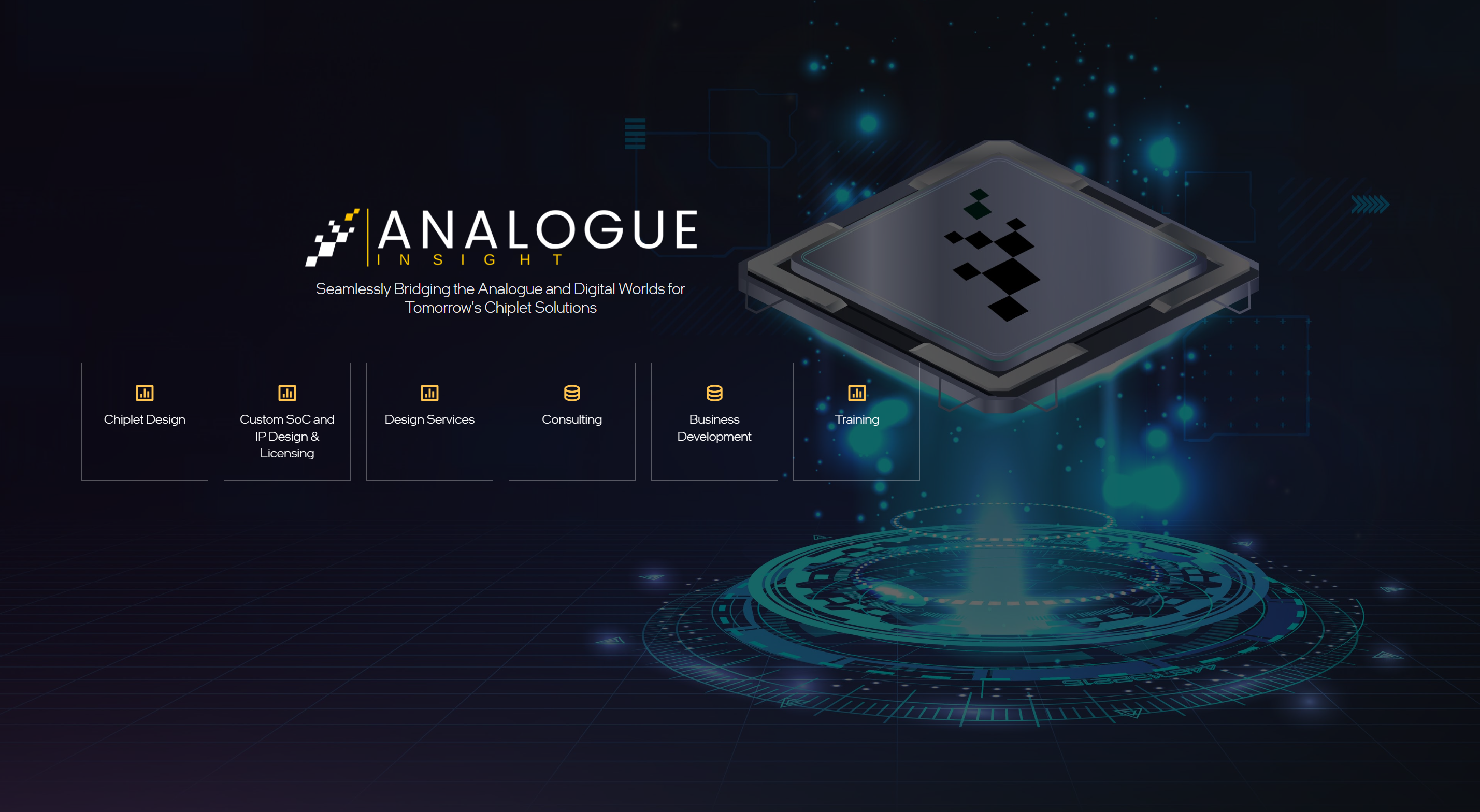 Analogue Insight — chiplet design, consulting, and IP development services